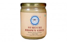 Suruchi Brown Ghee   Glass Jar  500 millilitre